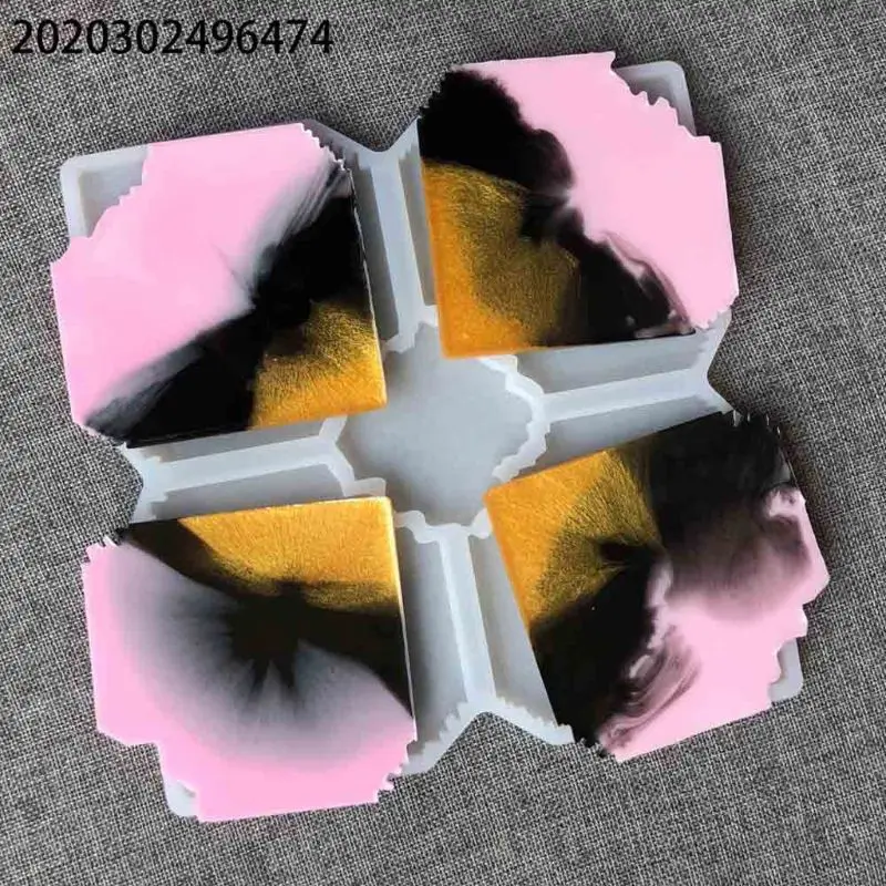 Silicone 5 in 1 Large Interlocked Coaster Mold Irregular Cup Bowl Mat Resin Mold
Silicone 5 in 1 Large Interlocked Coaster Mold Irregular Cup Bowl Mat Resin Mold