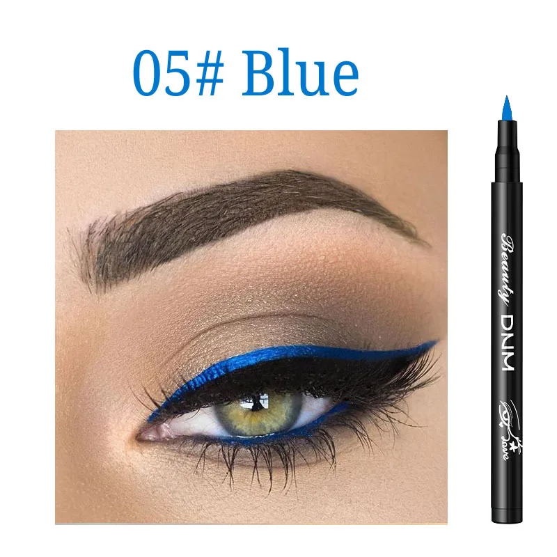 DNM Multi-colors Long Lasting Waterproof Sweat-proof Easy To Wear Liquid Eyeliner Quick Dry Eyeliner Pencil Eyes Makeup TSLM1
DNM Multi-colors Long Lasting Waterproof Sweat-proof Easy To Wear Liquid Eyeliner Quick Dry Eyeliner Pencil Eyes Makeup TSLM1