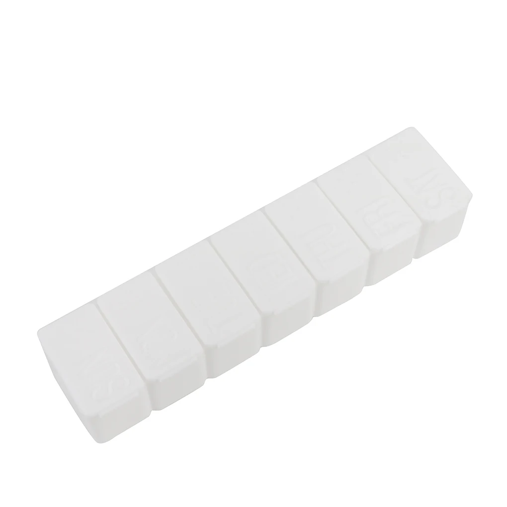 Portable 7 Grids 7 Days Weekly Pill Case Medicine Tablet Dispenser Organizer Pill Box Splitters Pill Storage Organizer Container
Portable 7 Grids 7 Days Weekly Pill Case Medicine Tablet Dispenser Organizer Pill Box Splitters Pill Storage Organizer Container