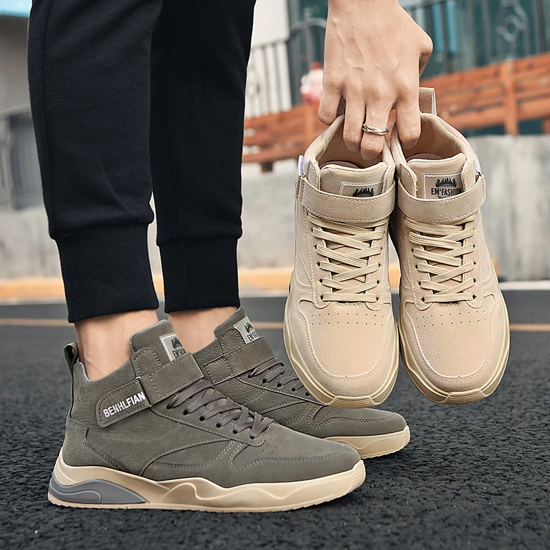 Trendy fashion Cotton Shoes High Top Keep warm Men's Casual Shoes Comfortable Hard-Wearing Men's Leisure shoes Winter Snow Shoes
Trendy fashion Cotton Shoes High Top Keep warm Men's Casual Shoes Comfortable Hard-Wearing Men's Leisure shoes Winter Snow Shoes