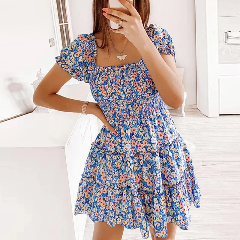 Летние модные повседневные платья-трапеции с оборками 2021 весенние платья с цветочным принтом и буффами на плечах с коротким рукавом женско...
Летние модные повседневные платья-трапеции с оборками 2021 весенние платья с цветочным принтом и буффами на плечах с коротким рукавом женско...