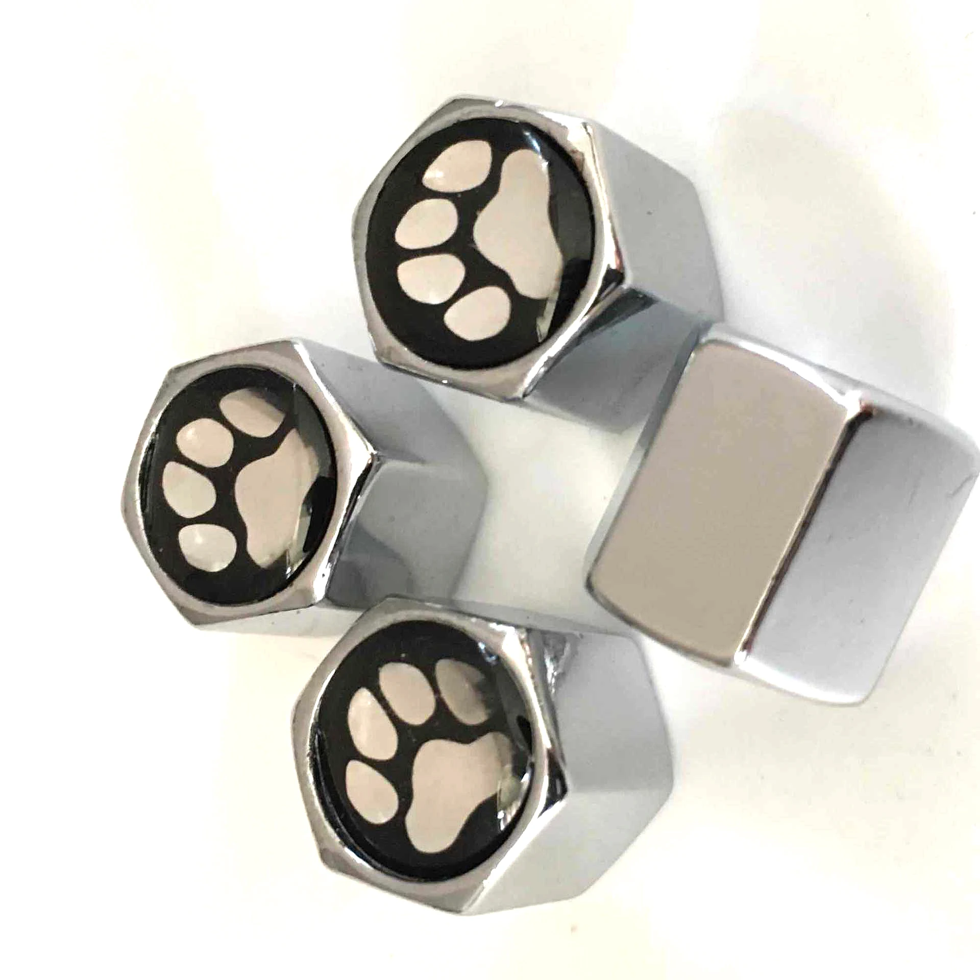 2 sets Automobile tire valve cap Footprint bear claw valve core cap Universal decorative metal tire cap American Wheels Parts
2 sets Automobile tire valve cap Footprint bear claw valve core cap Universal decorative metal tire cap American Wheels Parts