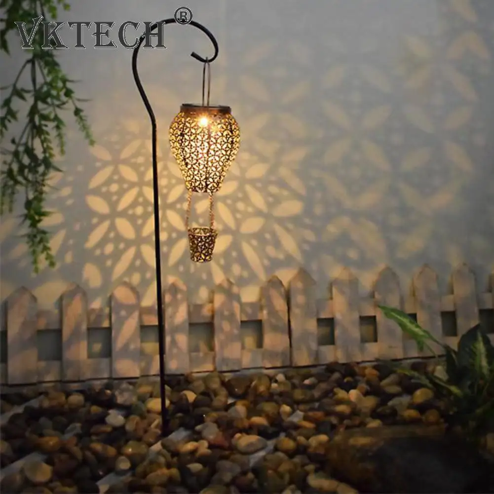 LED Solar Light Hollow Wrought Iron Air Balloon Lawn Stakes Lamp Waterproof Outdoor Landscape Garden Lamp Yard Art Courtyard
LED Solar Light Hollow Wrought Iron Air Balloon Lawn Stakes Lamp Waterproof Outdoor Landscape Garden Lamp Yard Art Courtyard