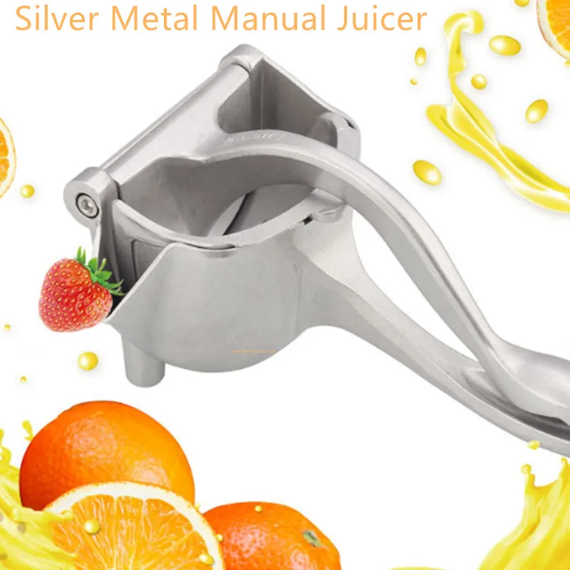 Silver Metal Manual Juicer Fruit Squeezer Juice Squeezer Lemon Orange Juicer Press Household Multifunctional Juicer
Silver Metal Manual Juicer Fruit Squeezer Juice Squeezer Lemon Orange Juicer Press Household Multifunctional Juicer