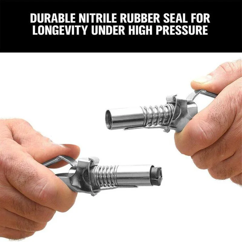 Lube 10kPSI Lock Grease Coupler Lock Pliers Type High Pressure Labor Saving Oil Nozzle can CSV
Lube 10kPSI Lock Grease Coupler Lock Pliers Type High Pressure Labor Saving Oil Nozzle can CSV