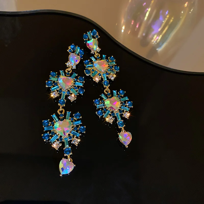 LOVOACC Hyperbolic Candy Color Spark Rhinestone Long Earrings for Women Ladies Clear Crystal Love Heart Pendant Earrings Jewelry
LOVOACC Hyperbolic Candy Color Spark Rhinestone Long Earrings for Women Ladies Clear Crystal Love Heart Pendant Earrings Jewelry