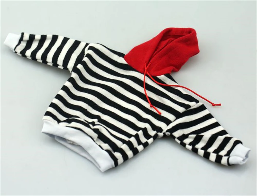 Hot Sales 1/6th Fashion White Black Stripes Shirt Hoodie Tops Model Fit For Usual 12inch Body Doll Accessories 
Hot Sales 1/6th Fashion White Black Stripes Shirt Hoodie Tops Model Fit For Usual 12inch Body Doll Accessories