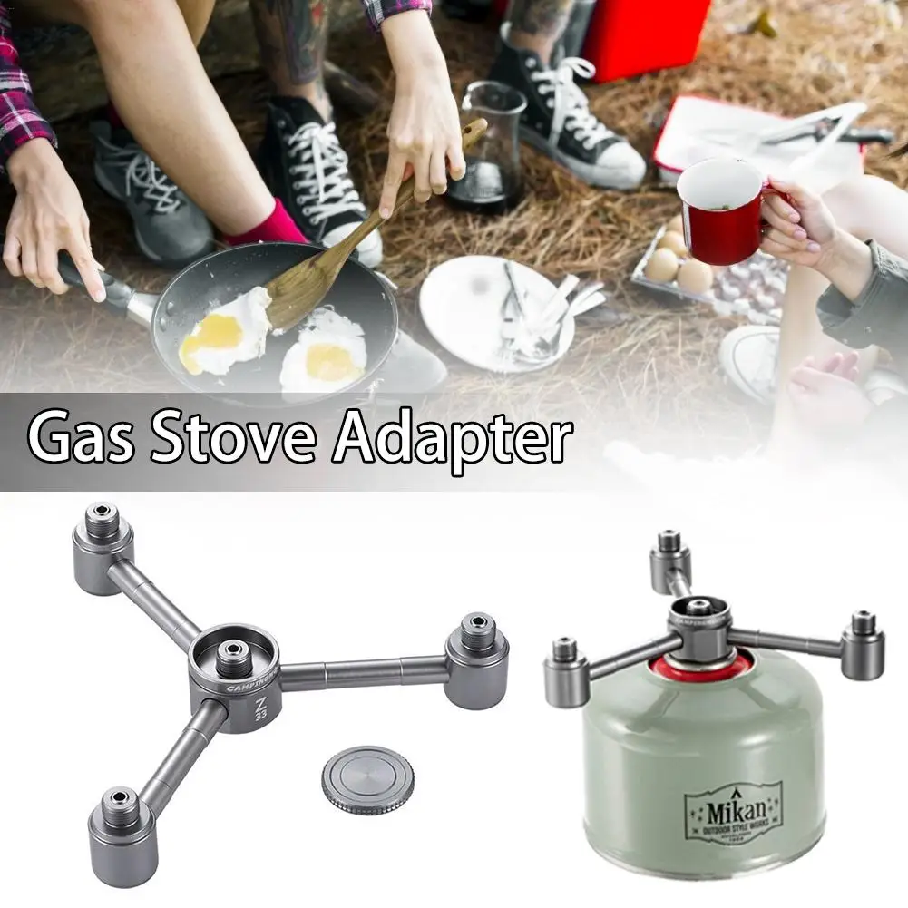 Outdoor 1 turn 4 Head Gas Stove Adapter Tank Stand Connector Camping Picnic Equipment Stove Joint Outdoor Stove Head Accessories
Outdoor 1 turn 4 Head Gas Stove Adapter Tank Stand Connector Camping Picnic Equipment Stove Joint Outdoor Stove Head Accessories