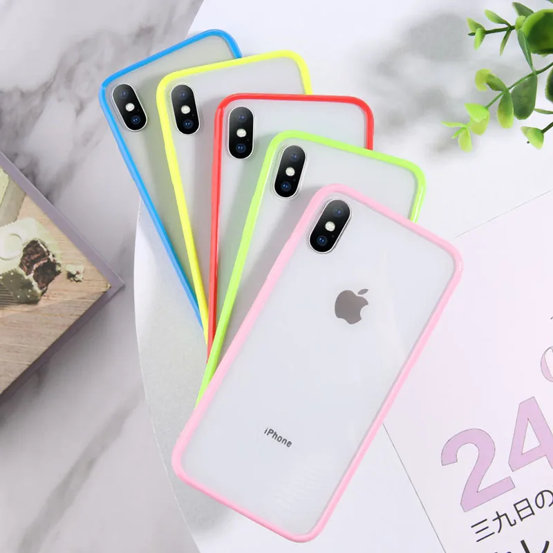 GTWIN Transparent Simple Candy Color Phone Case For iphone 11 Pro X XR XS Max 6 6S 7 8 Plus Couples Clear TPU Acrylic Back Cover
GTWIN Transparent Simple Candy Color Phone Case For iphone 11 Pro X XR XS Max 6 6S 7 8 Plus Couples Clear TPU Acrylic Back Cover