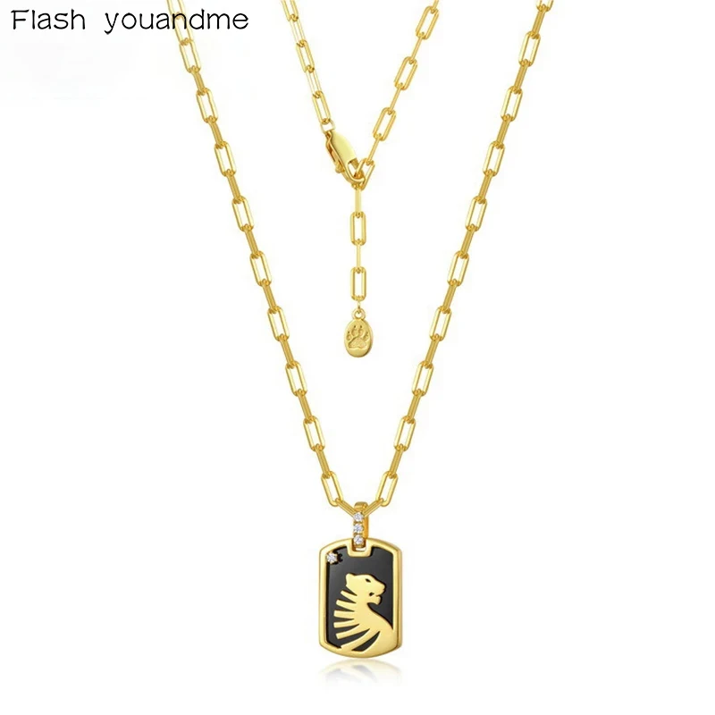 Vintage Cheetah Pendant Necklace For Women Cheetah Design Choker Zircon Colar Chain Necklace Engagement Fine 925 Silver Jewelry
Vintage Cheetah Pendant Necklace For Women Cheetah Design Choker Zircon Colar Chain Necklace Engagement Fine 925 Silver Jewelry