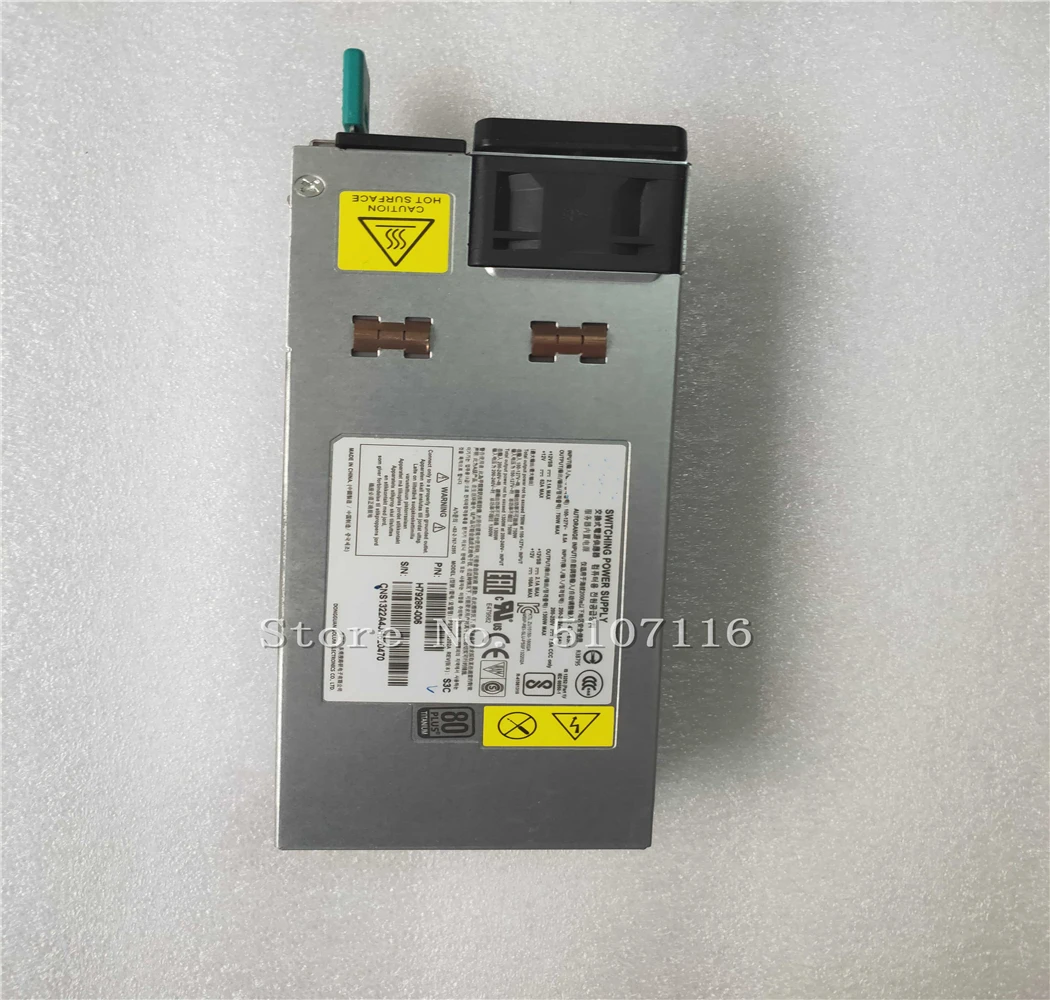 Для оригинального блока питания сервера PSSF132202A H79286-001 12V 108A 1300W, полностью протестированный блок питания
Для оригинального блока питания сервера PSSF132202A H79286-001 12V 108A 1300W, полностью протестированный блок питания