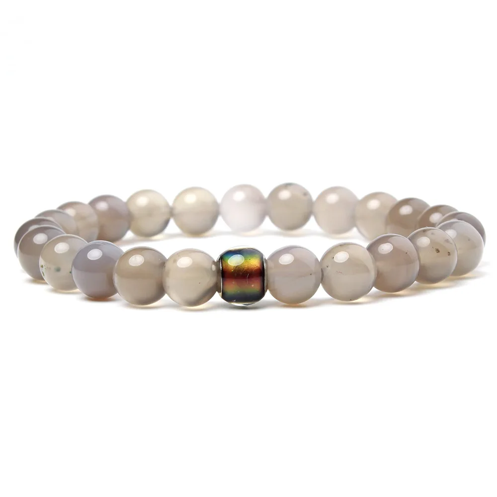 Natural Semi-precious Stone Stretch Beaded Yoga Bracelets Thermochromic Bead Bracelets For Men & Women
Natural Semi-precious Stone Stretch Beaded Yoga Bracelets Thermochromic Bead Bracelets For Men & Women