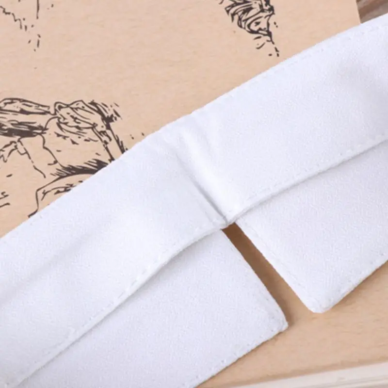 Classic Black/White Collar Shirt Fake Collar Tie Vintage Detachable False Collar Lapel Blouse Top Women/Men Clothes Accessories
Classic Black/White Collar Shirt Fake Collar Tie Vintage Detachable False Collar Lapel Blouse Top Women/Men Clothes Accessories