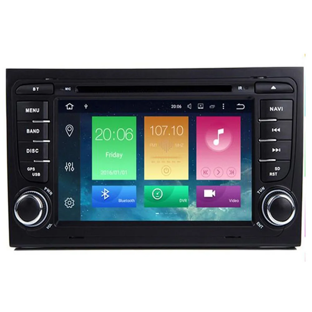 4 ГБ 2 Din автомобильное радио GPS Android 10 автомобильный dvd плеер для Audi A4 B8 S4 B6 B7 RS4 8E 8H