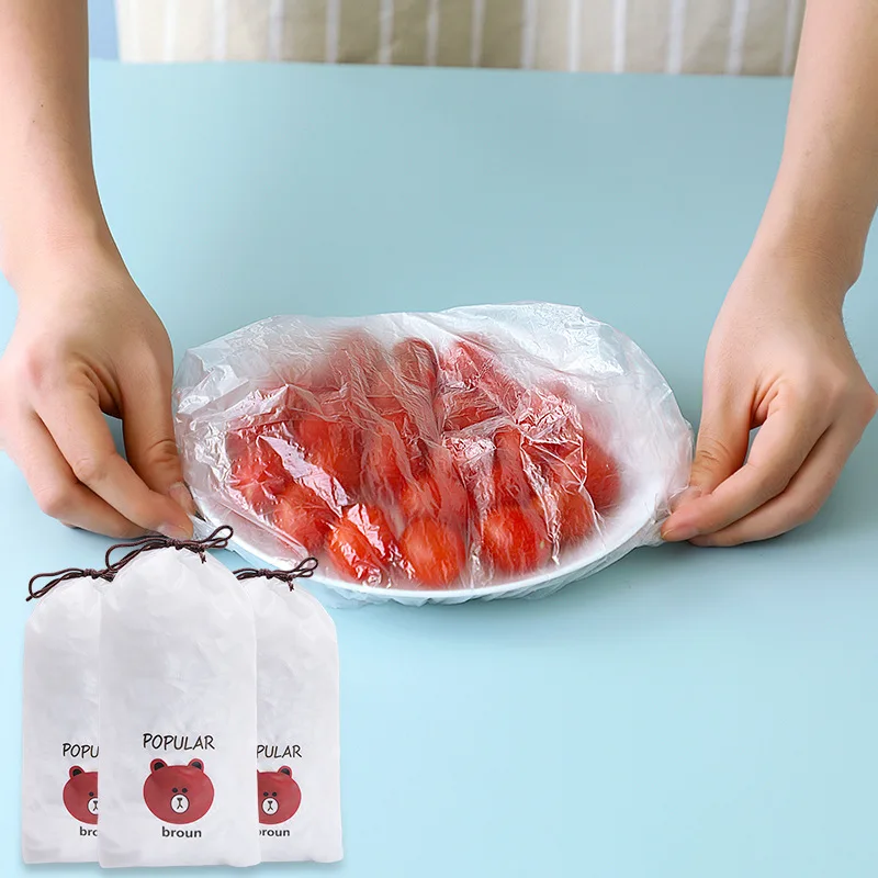 Fresh-keeping Film Sealed Lid Packaging Bags Disposable Fresh-keeping Cover 100 Leftovers Storage in the Kitchen Organization
Fresh-keeping Film Sealed Lid Packaging Bags Disposable Fresh-keeping Cover 100 Leftovers Storage in the Kitchen Organization