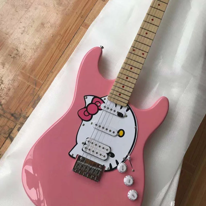 2021 new high quality Pink electric guitar 6 string electric guitar Real photos Support for custom , free delivery
2021 new high quality Pink electric guitar 6 string electric guitar Real photos Support for custom , free delivery