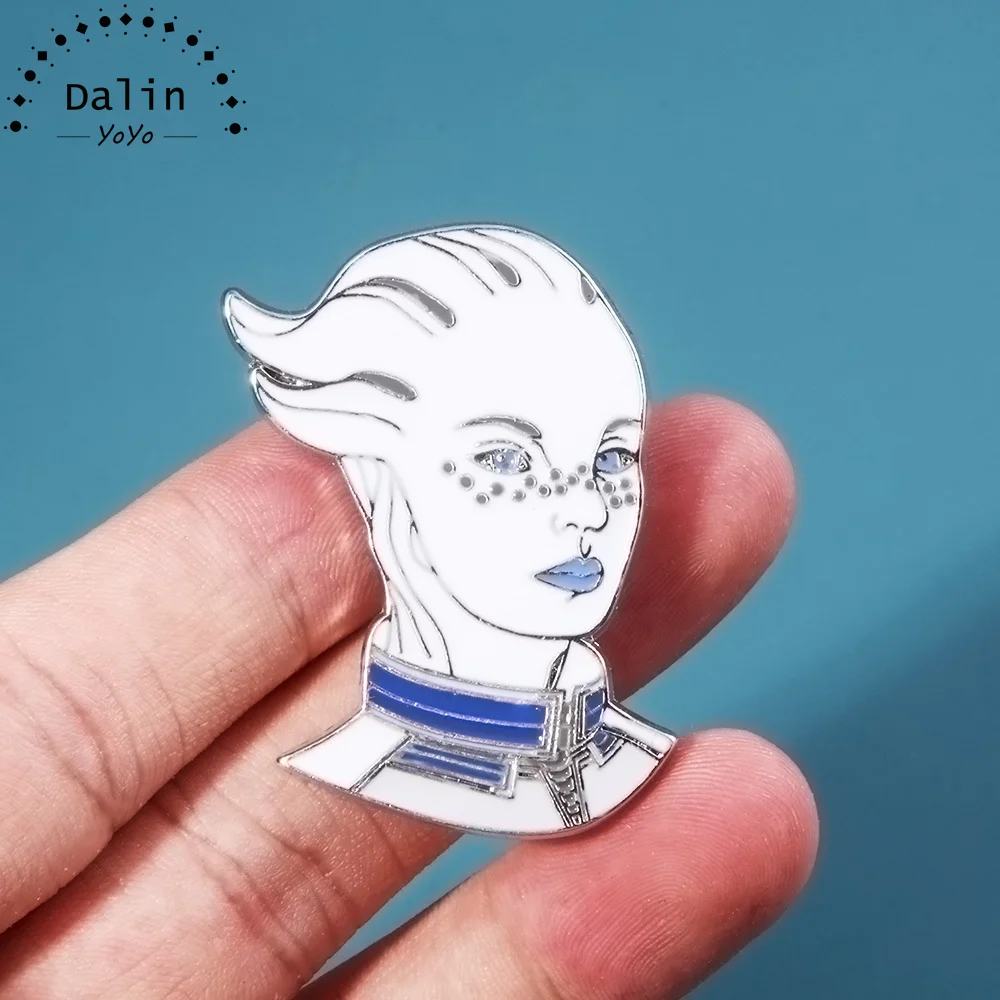 Mass Effect Pins Brooch Liara Figure Badge Alloy Brooches for Women Men Lapel Pin Accessories Jewelry Gifts
Mass Effect Pins Brooch Liara Figure Badge Alloy Brooches for Women Men Lapel Pin Accessories Jewelry Gifts
