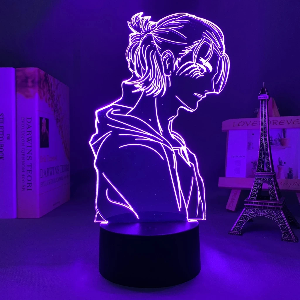 Dropship Led Light Anime Attack on Titan 4 Eren Yeager Bedroom Decoration Night Children's Birthday Gift Remote Control Lamp
Dropship Led Light Anime Attack on Titan 4 Eren Yeager Bedroom Decoration Night Children's Birthday Gift Remote Control Lamp