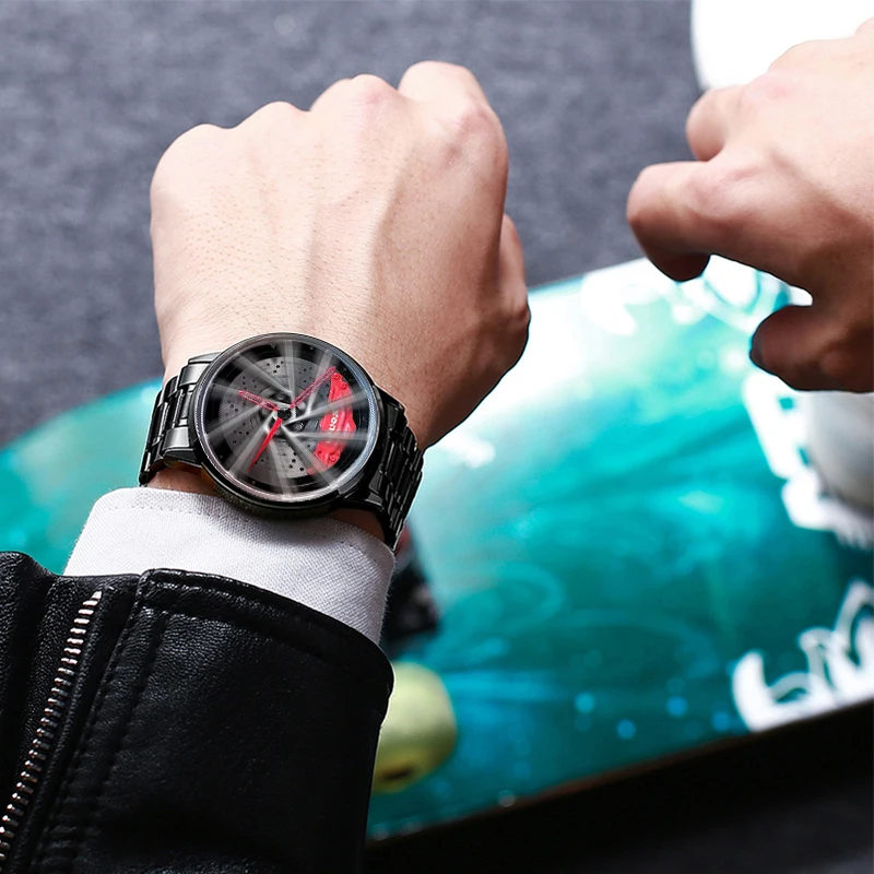 NEKTOM 2021 Top Brand Luxury Car Wheel Hub Watch Custom Design Super Car Rim Watch 3D Model Spinning Waterproof Watches For Men
NEKTOM 2021 Top Brand Luxury Car Wheel Hub Watch Custom Design Super Car Rim Watch 3D Model Spinning Waterproof Watches For Men