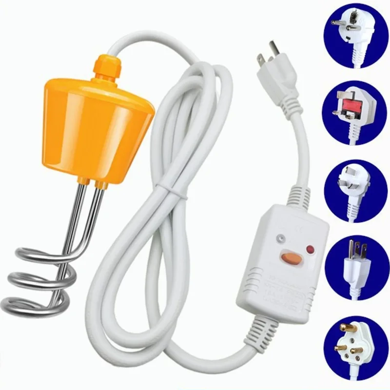 1500W-3000W Stainless Steel Immersion Pool Heater Suspension Electric Swimming Pool Heating Water Heater Boiler For Pool Element
1500W-3000W Stainless Steel Immersion Pool Heater Suspension Electric Swimming Pool Heating Water Heater Boiler For Pool Element