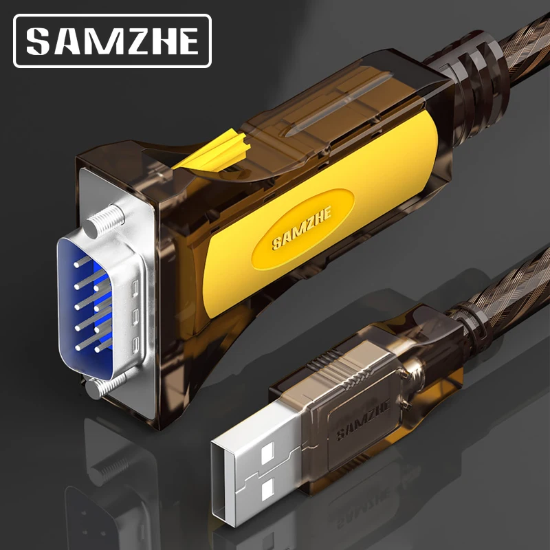 SAMZHE USB 2.0 to Serial RS-232 DB9 9Pin Adapter Converter Cable FTDI Chipset Length 1M USB TO RS232 SUPPORT WIN10
SAMZHE USB 2.0 to Serial RS-232 DB9 9Pin Adapter Converter Cable FTDI Chipset Length 1M USB TO RS232 SUPPORT WIN10