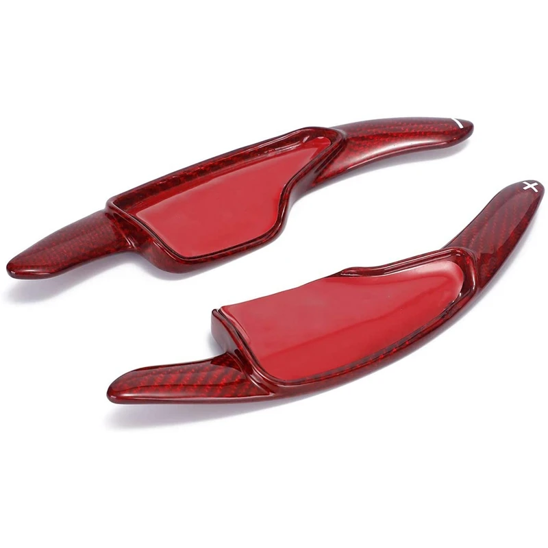 Carbon Fiber Red Steering Wheel Paddle Shifter Extensions for Chevrolet Camaro Corvette C7 2016-2019 Car Accessories
Carbon Fiber Red Steering Wheel Paddle Shifter Extensions for Chevrolet Camaro Corvette C7 2016-2019 Car Accessories