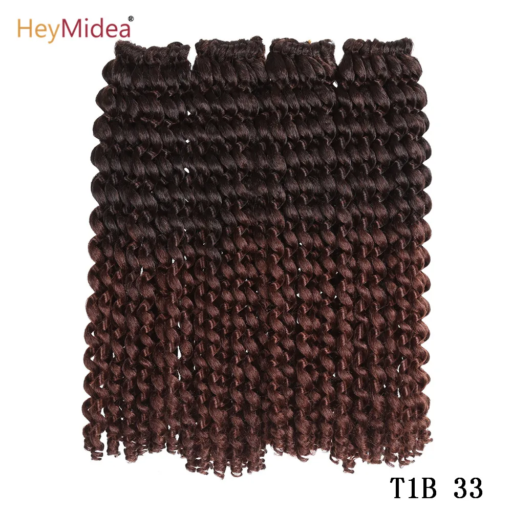14Inch Braids Synthetic Wand Curl Jamaican Bounce Ombre Crochet Hair Extensions Braiding Hair For Women HeyMidea
14Inch Braids Synthetic Wand Curl Jamaican Bounce Ombre Crochet Hair Extensions Braiding Hair For Women HeyMidea