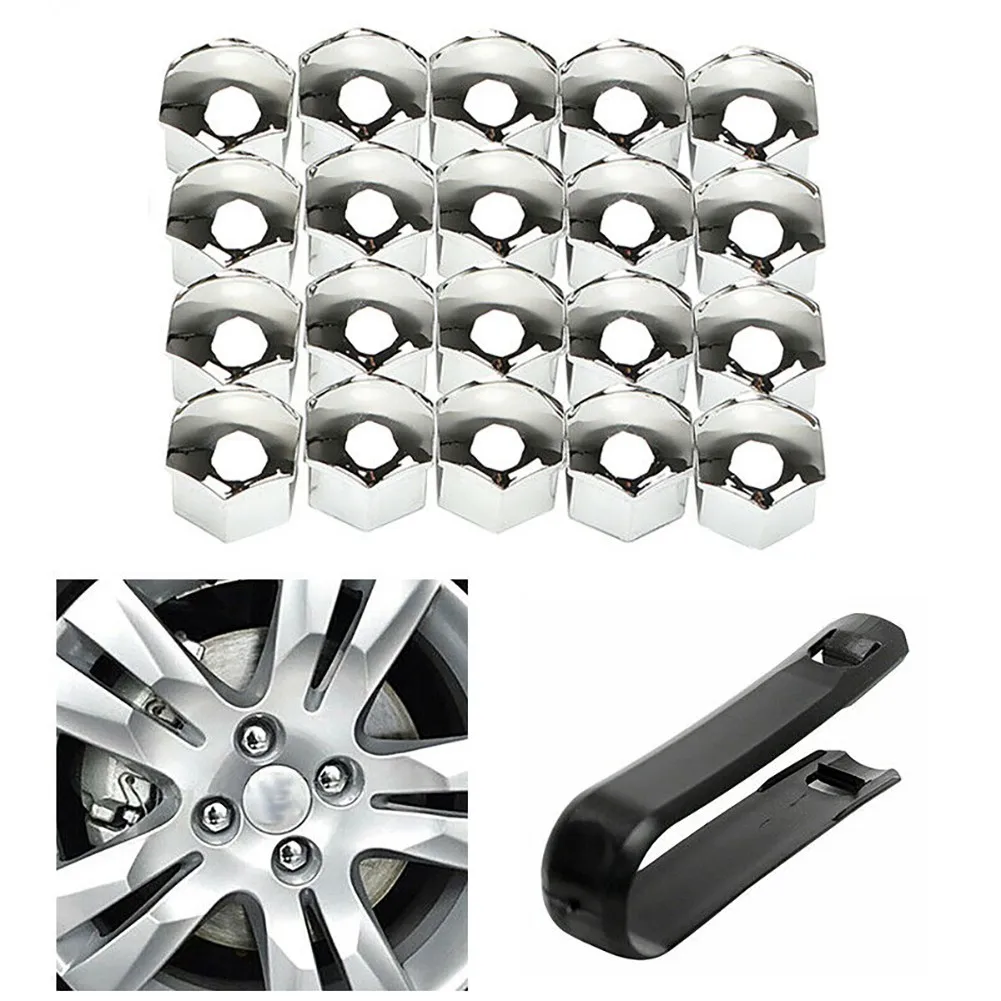 20x 17mm Chrome Nut Cap Wheel Bolts + Removal Tool Wheel Set For Any Car 17mm Nut Cap
20x 17mm Chrome Nut Cap Wheel Bolts + Removal Tool Wheel Set For Any Car 17mm Nut Cap