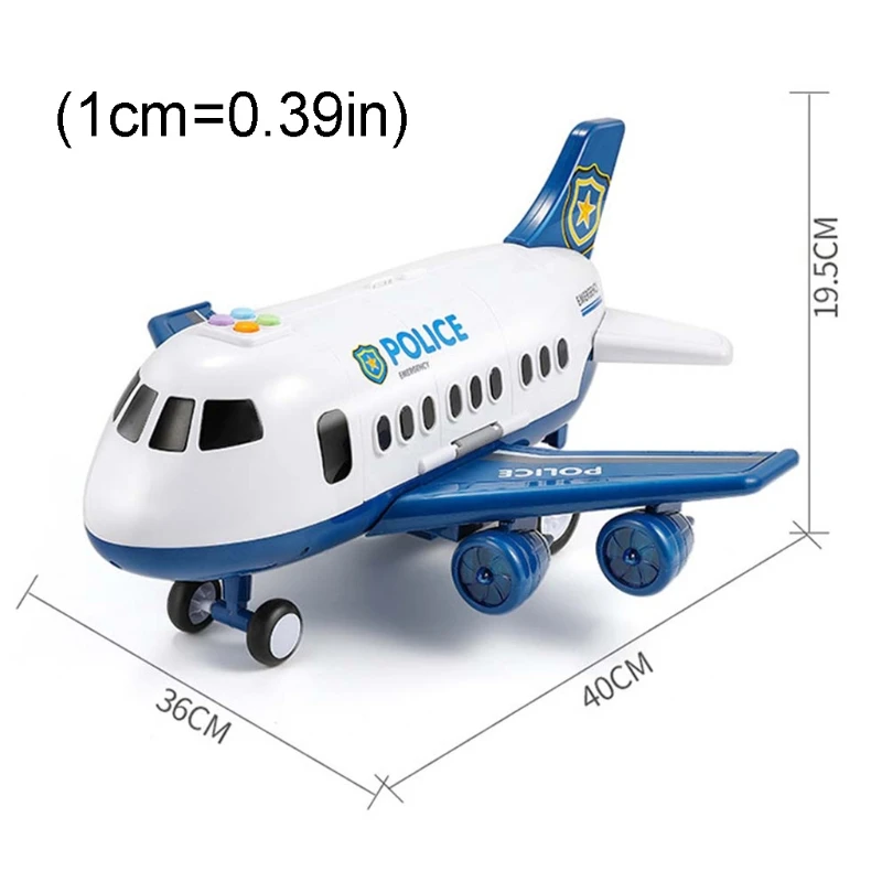 18pcs Children Inertia Plane Model Toy Set Large Storage Transport Aircraft with 6pcs Small Vehicles and 11pcs Road Sign
18pcs Children Inertia Plane Model Toy Set Large Storage Transport Aircraft with 6pcs Small Vehicles and 11pcs Road Sign