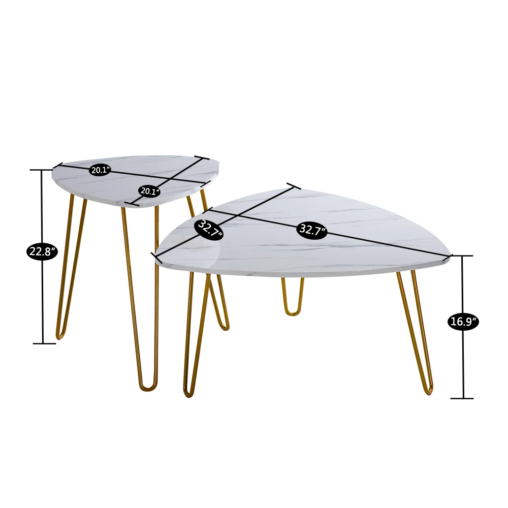 2pcs Side Table Coffee Table Bedside Table Marble Iron Modern Simple Small Sofa Table Home Living Room Balcony Furniture
2pcs Side Table Coffee Table Bedside Table Marble Iron Modern Simple Small Sofa Table Home Living Room Balcony Furniture