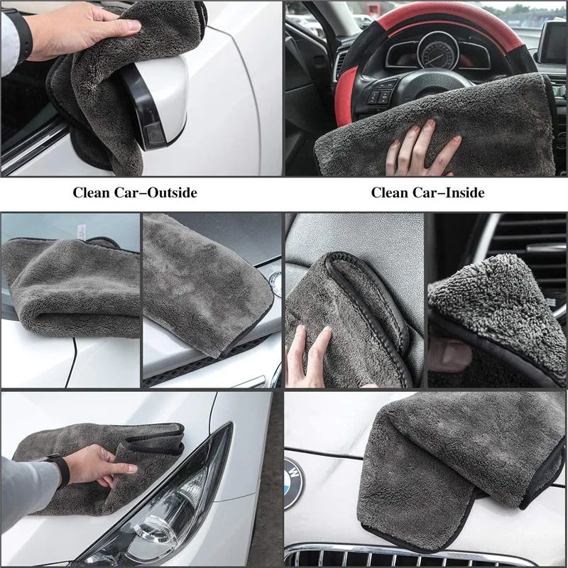 Auto Wash Microfiber Towel Polishing Wash Towels Car Cleaning Drying Cloth Hemming Car Care Detailing Wash Towel For VW Toyota
Auto Wash Microfiber Towel Polishing Wash Towels Car Cleaning Drying Cloth Hemming Car Care Detailing Wash Towel For VW Toyota
