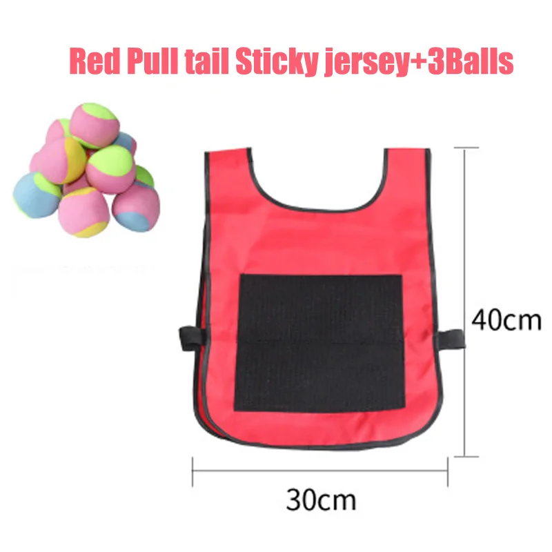 Kids 2in1 Catching Tail and Sticky Ball Jersey Cloth Training Equipment Teamwork Kindergarten Outdoor Game Toys for Children
Kids 2in1 Catching Tail and Sticky Ball Jersey Cloth Training Equipment Teamwork Kindergarten Outdoor Game Toys for Children