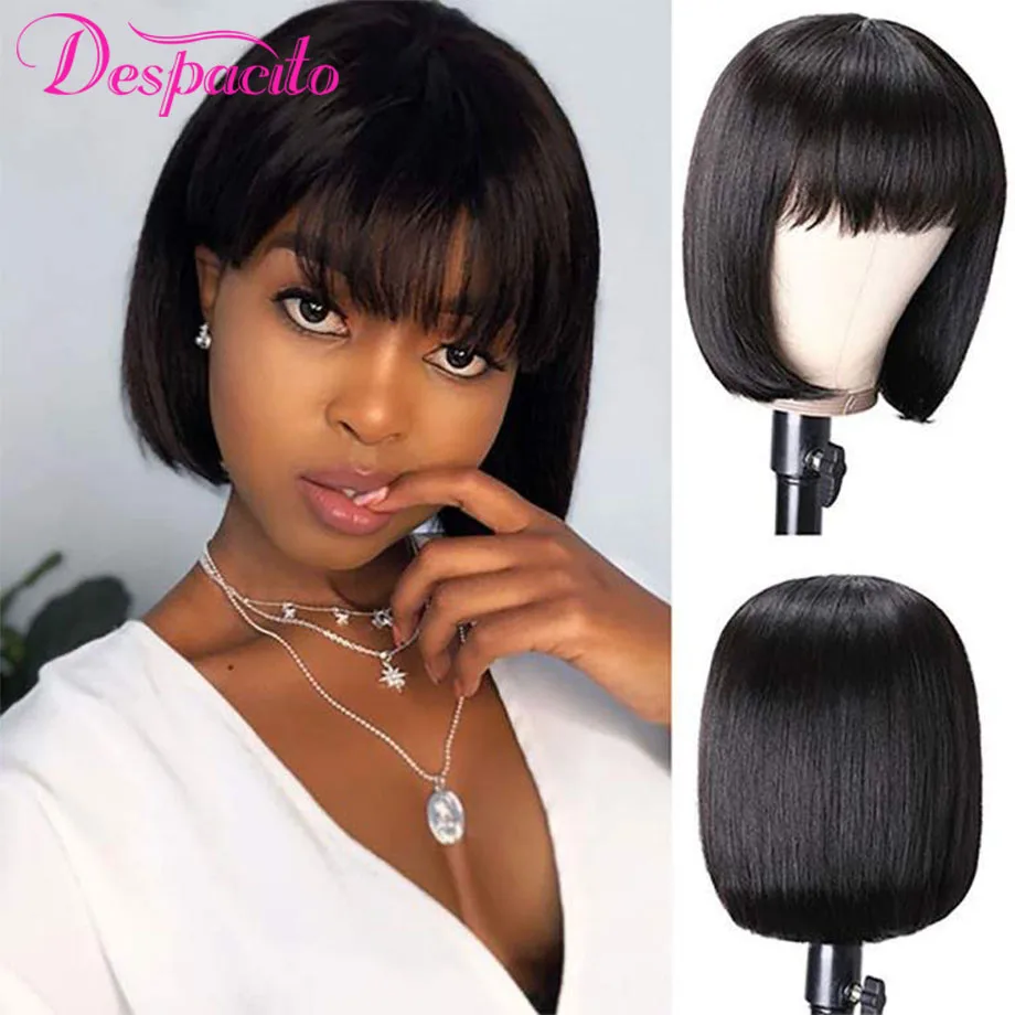 Brazilian Bone Straight Short Bob Wig Human Hair Wigs With Bangs For Black Woman Full Machine Made Cheap Wig Sale Ali Expres
Brazilian Bone Straight Short Bob Wig Human Hair Wigs With Bangs For Black Woman Full Machine Made Cheap Wig Sale Ali Expres