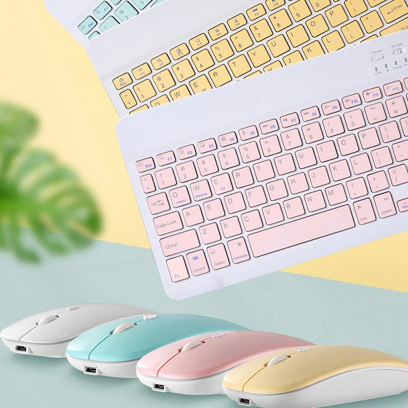 Rechargeable Universal 10 Inch Wireless Bluetooth Keyboard Mouse Set for IPad Iphone MAC Android Phone Samsung Tablet Windows
Rechargeable Universal 10 Inch Wireless Bluetooth Keyboard Mouse Set for IPad Iphone MAC Android Phone Samsung Tablet Windows