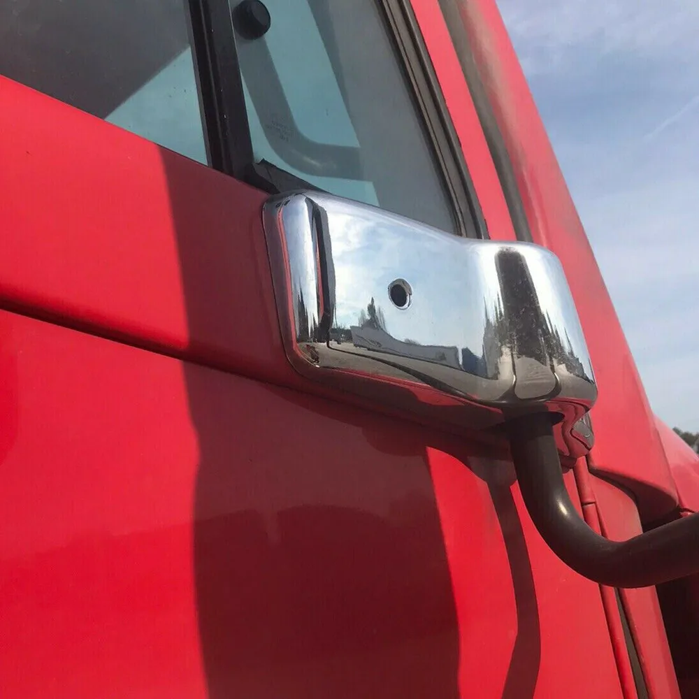 Chrome Door Mirror Brackets Left Right For Freightliner Century Columbia New 2PC
Chrome Door Mirror Brackets Left Right For Freightliner Century Columbia New 2PC