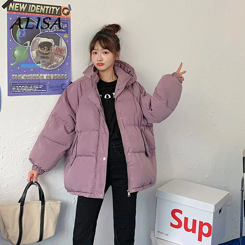 Зимнее пальто, женская куртка с хлопковой подкладкой, новинка 2021, Женская Корейская Свободная куртка с капюшоном в стиле Харадзюку, женская ...
Зимнее пальто, женская куртка с хлопковой подкладкой, новинка 2021, Женская Корейская Свободная куртка с капюшоном в стиле Харадзюку, женская ...