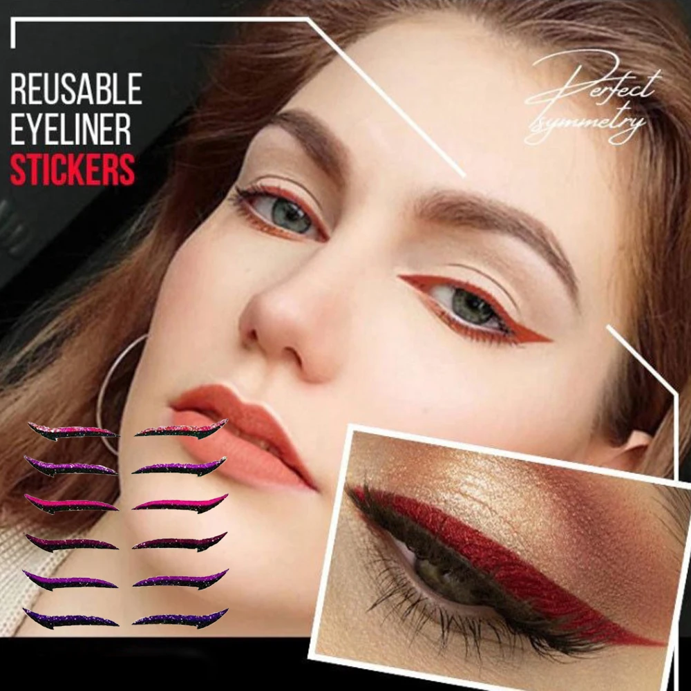 5/6 Pairs Eyelid Line Stick Reusable Eyeliner Stickers Cat Eye Makeup Double Eyelid Eyeshadow Sticker For Women Lazy Cosmetic
5/6 Pairs Eyelid Line Stick Reusable Eyeliner Stickers Cat Eye Makeup Double Eyelid Eyeshadow Sticker For Women Lazy Cosmetic