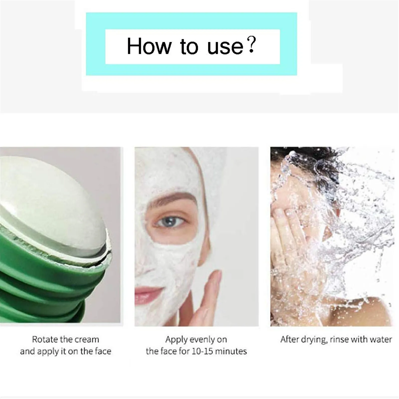 Green Tea Cleansing 50g solid cleansing Blackhead mask stick cleans pores for men and women Hydrating Whitening Skin Care Face
Green Tea Cleansing 50g solid cleansing Blackhead mask stick cleans pores for men and women Hydrating Whitening Skin Care Face