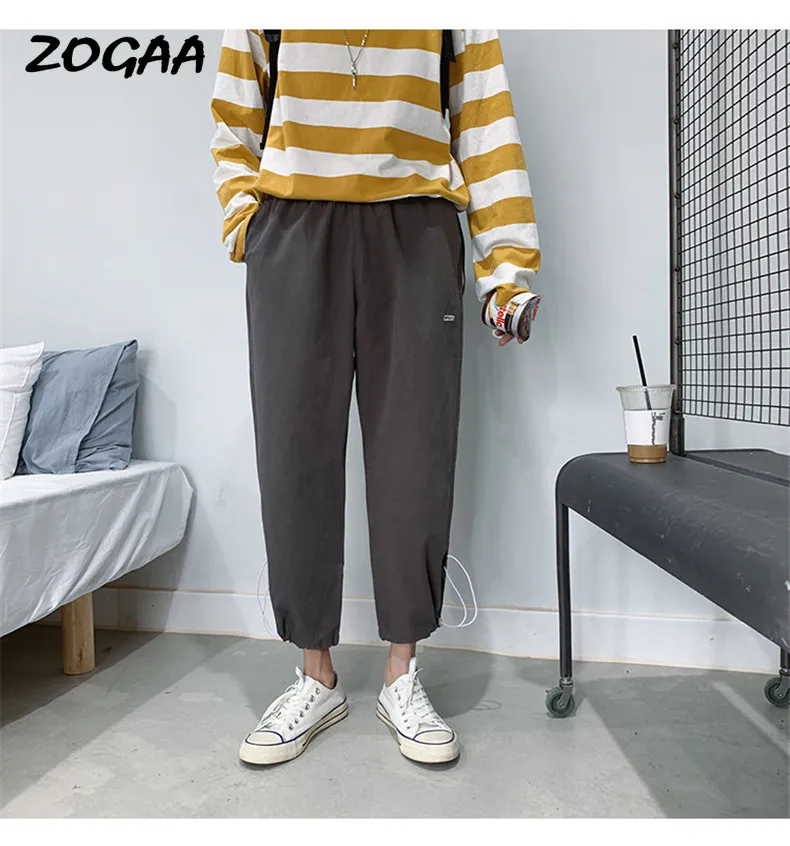 ZOGAA 2020 new cropped pants summer harem pants men's loose trend sportswear loose drawstring jogging pants
ZOGAA 2020 new cropped pants summer harem pants men's loose trend sportswear loose drawstring jogging pants