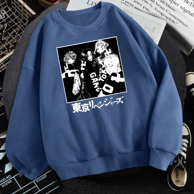 Tokyo Revengers Man Hoodies Sweatshirts Fashion Male Autumn Fleece Pullover Hooded Harajuku Crewneck Hip Hip Loose Streetwear
Tokyo Revengers Man Hoodies Sweatshirts Fashion Male Autumn Fleece Pullover Hooded Harajuku Crewneck Hip Hip Loose Streetwear