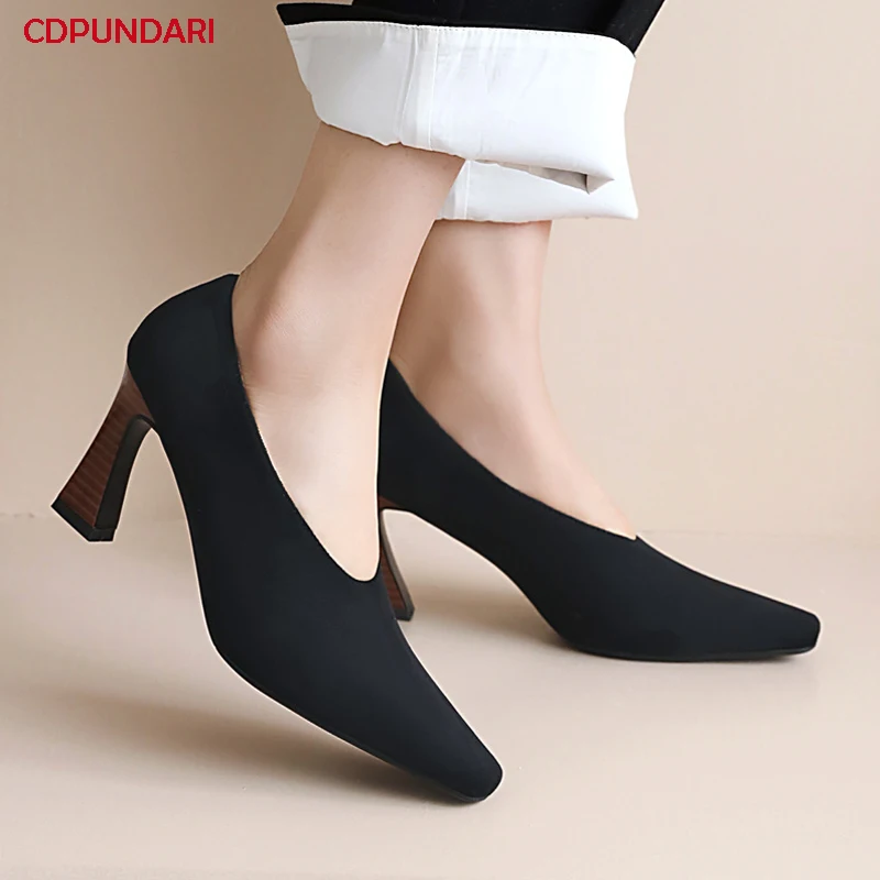 Sexy Square Toe High Heels Pumps Ladies Spring Summer Shallow Party Shoes Bride plus Size Tacones Mujer Escarpins Femme
Sexy Square Toe High Heels Pumps Ladies Spring Summer Shallow Party Shoes Bride plus Size Tacones Mujer Escarpins Femme