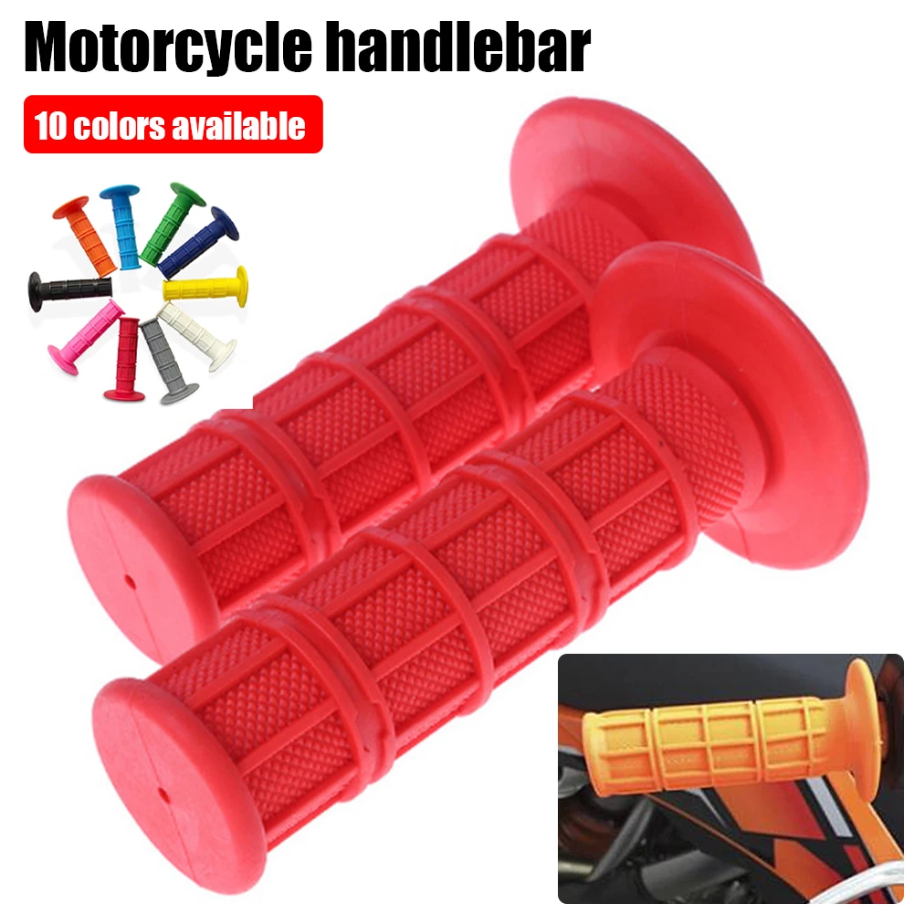 7/8 Inch 22mm Soft Silicone Motorcycle Handlebar Grip Universal Handle Grip Non-Slip Handle Cover for ATV Off-road UTV
7/8 Inch 22mm Soft Silicone Motorcycle Handlebar Grip Universal Handle Grip Non-Slip Handle Cover for ATV Off-road UTV