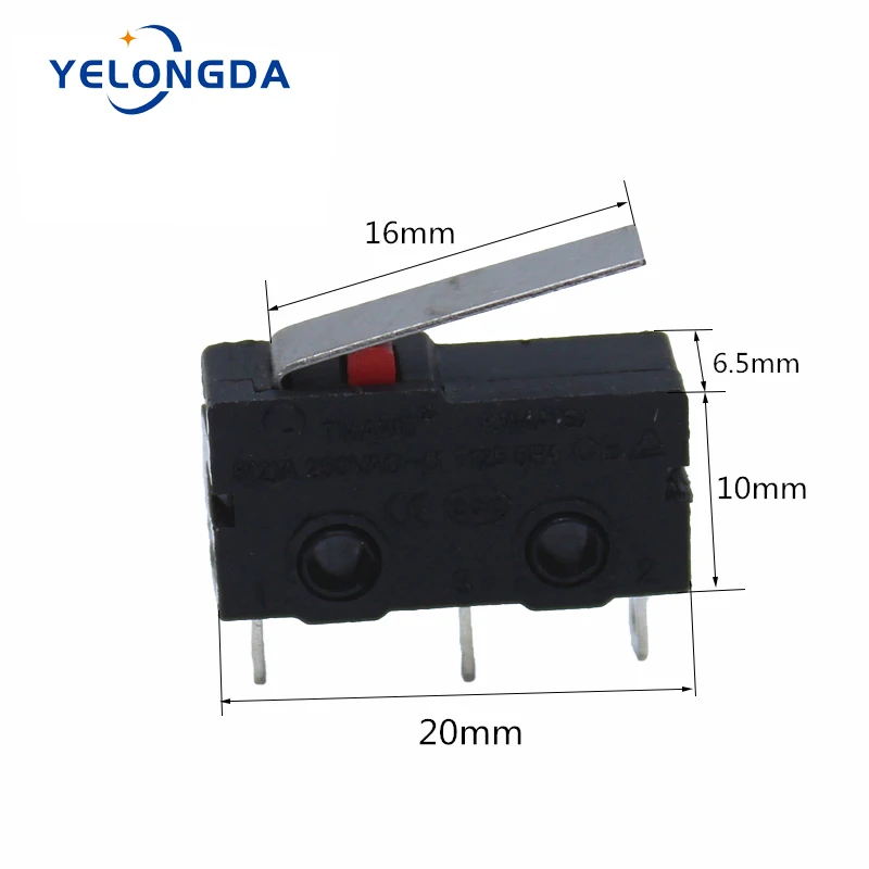1PCS KW11 Limit Switch 3 Pin N/O N/C High quality All New KW11-3Z 5A 250VAC Micro Switch 
1PCS KW11 Limit Switch 3 Pin N/O N/C High quality All New KW11-3Z 5A 250VAC Micro Switch