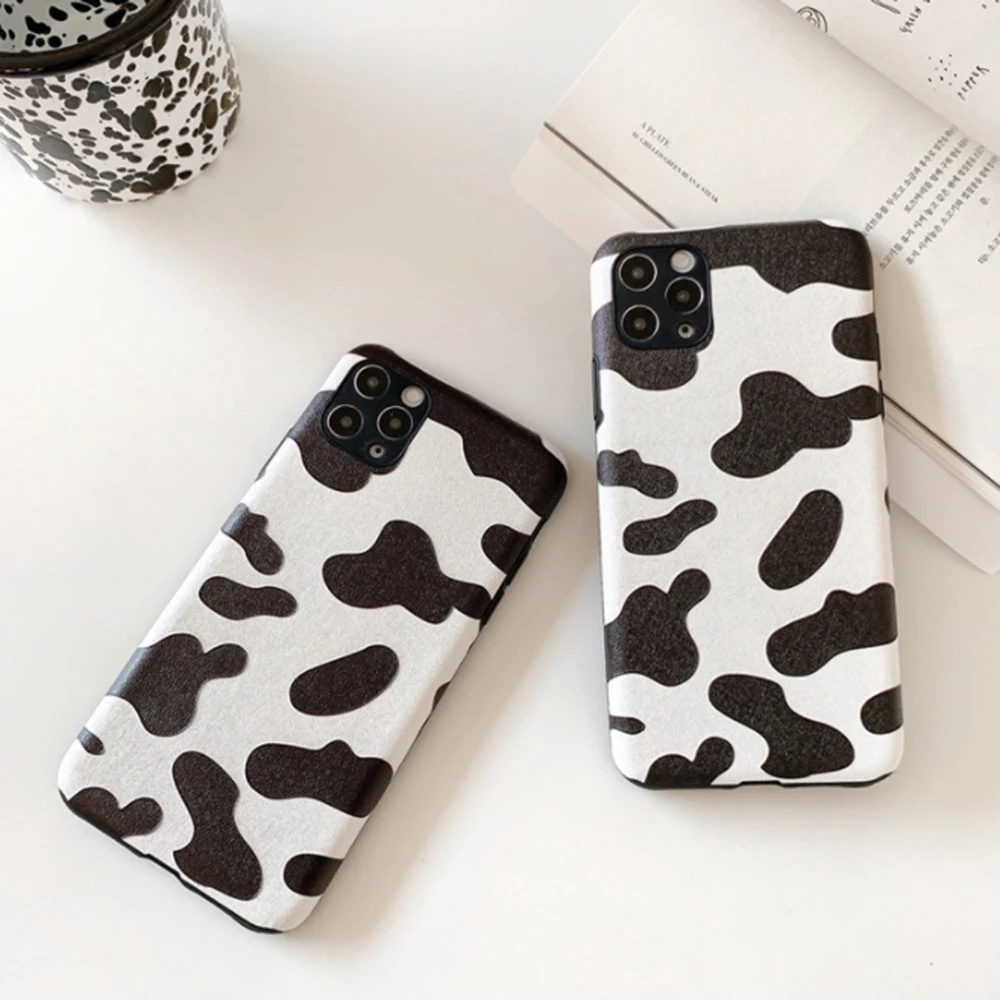 Cow milk Pattern Black White Silicone Phone Case for iPhone 11 Pro XS Max XR X 7 8 Plus SE 2020 Soft TPU Back Cover
Cow milk Pattern Black White Silicone Phone Case for iPhone 11 Pro XS Max XR X 7 8 Plus SE 2020 Soft TPU Back Cover