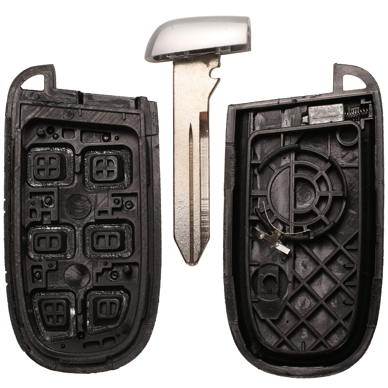 Bilchave 10pcs For Jeep Grand Cherokee Dodge Ram 1500 Journey Charger Dart Challenger Durango Fob 2/3/4/5BT Remote Car Key Shell
Bilchave 10pcs For Jeep Grand Cherokee Dodge Ram 1500 Journey Charger Dart Challenger Durango Fob 2/3/4/5BT Remote Car Key Shell