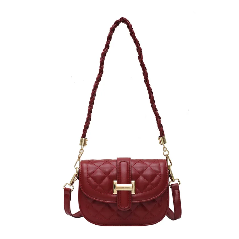 Pu Leather Brand new Designer Shoulder Simple Bags For Women's 2020 Chain Luxury Crossbody Bag Female Fashion Small Handbags 
Pu Leather Brand new Designer Shoulder Simple Bags For Women's 2020 Chain Luxury Crossbody Bag Female Fashion Small Handbags