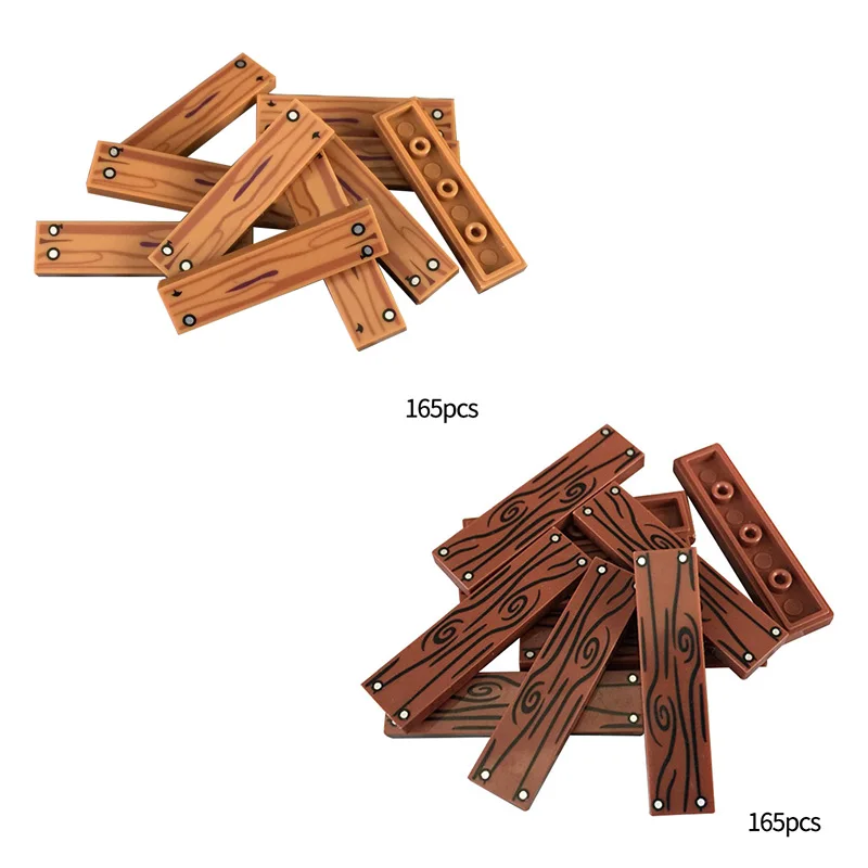 Children DIY Bricks Bulk Model Figures Kids Toys 165pcs Small Particle Building Block Accessories 1x4 Smooth Wood Board
Children DIY Bricks Bulk Model Figures Kids Toys 165pcs Small Particle Building Block Accessories 1x4 Smooth Wood Board