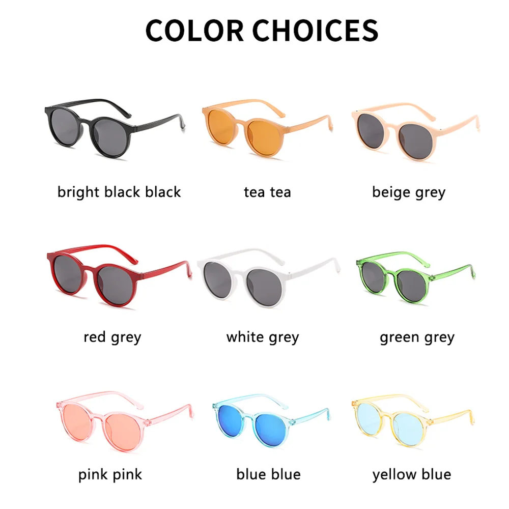 LongKeeper Kids Round Sunglasses 2020 Vintage Boys Girls Cute Sun Glasses Baby Candy Color Shades Eyewear Children Oculos de sol
LongKeeper Kids Round Sunglasses 2020 Vintage Boys Girls Cute Sun Glasses Baby Candy Color Shades Eyewear Children Oculos de sol