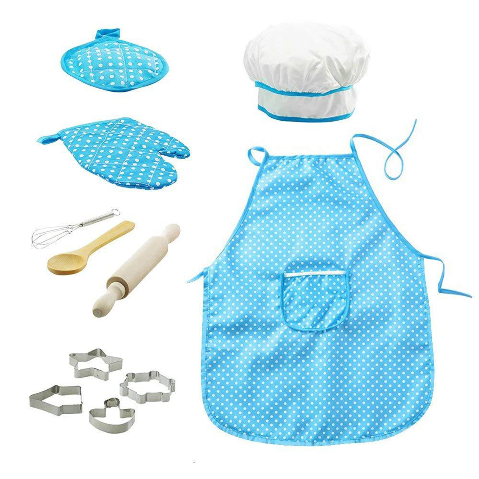 11pcs Children's Cooking Set Pretend Play Gift Toy Chef Set Children's Aprons ANDF889
11pcs Children's Cooking Set Pretend Play Gift Toy Chef Set Children's Aprons ANDF889