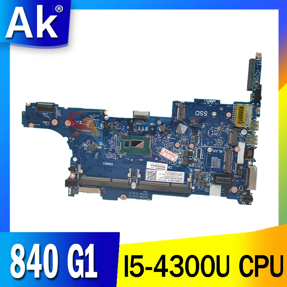 730803-001 730803-501 для HP Elitebook 840 G1 I5-4300U материнская плата для ноутбука 6050A2560201 SR1ED DDR3 Материнская плата для ноутбука
730803-001 730803-501 для HP Elitebook 840 G1 I5-4300U материнская плата для ноутбука 6050A2560201 SR1ED DDR3 Материнская плата для ноутбука